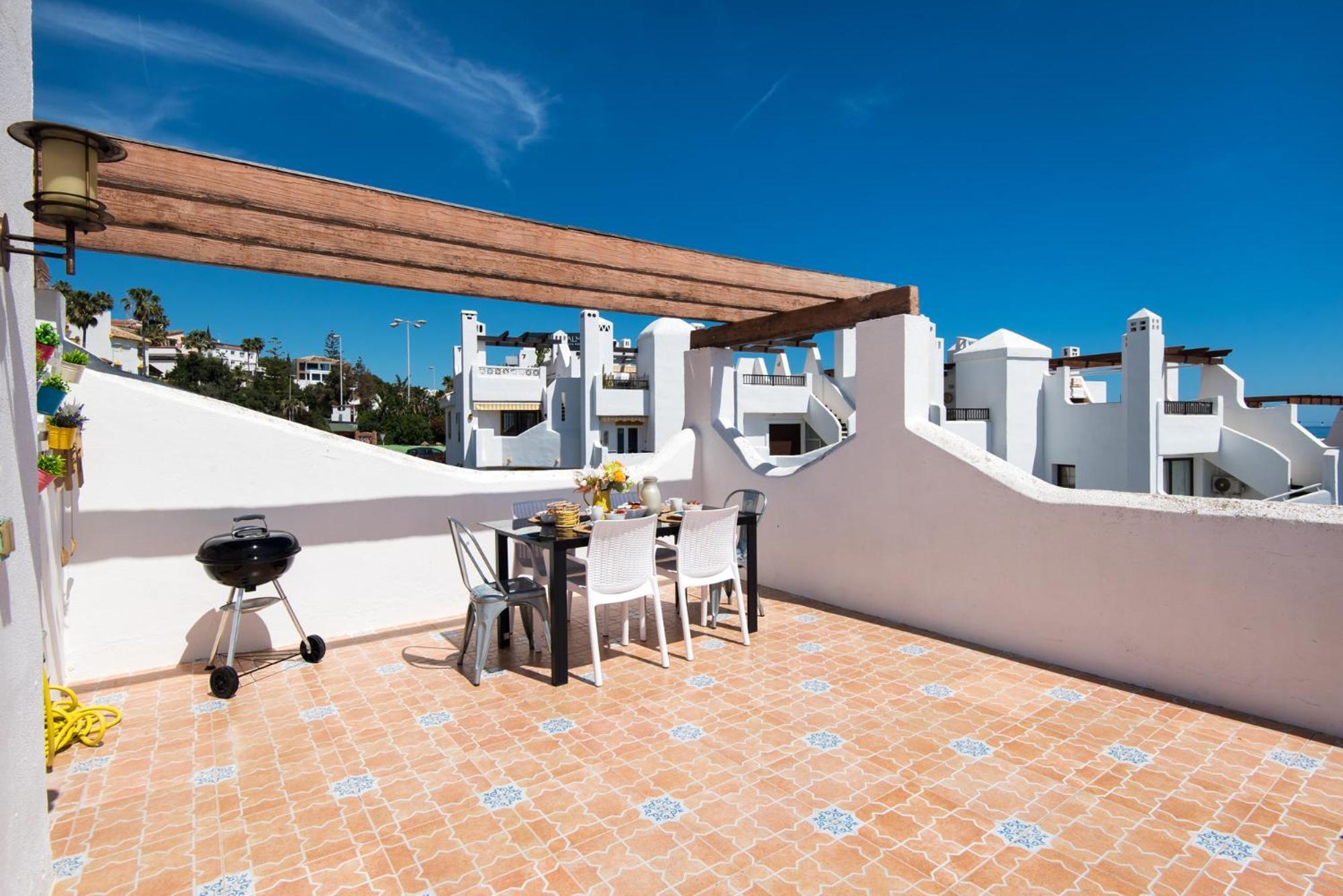 Coral Island Mediterranean Duplex Penthouse Benalmádena Extérieur photo